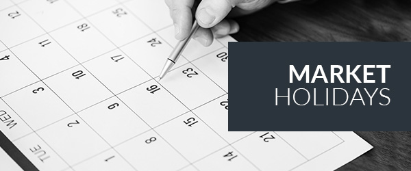 Market Holidays in February 2018